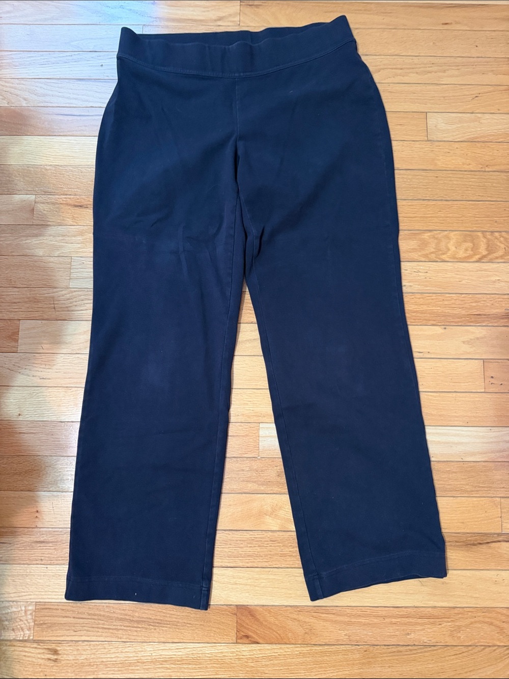 Lands' End Women's black Stretch Jogger Pants